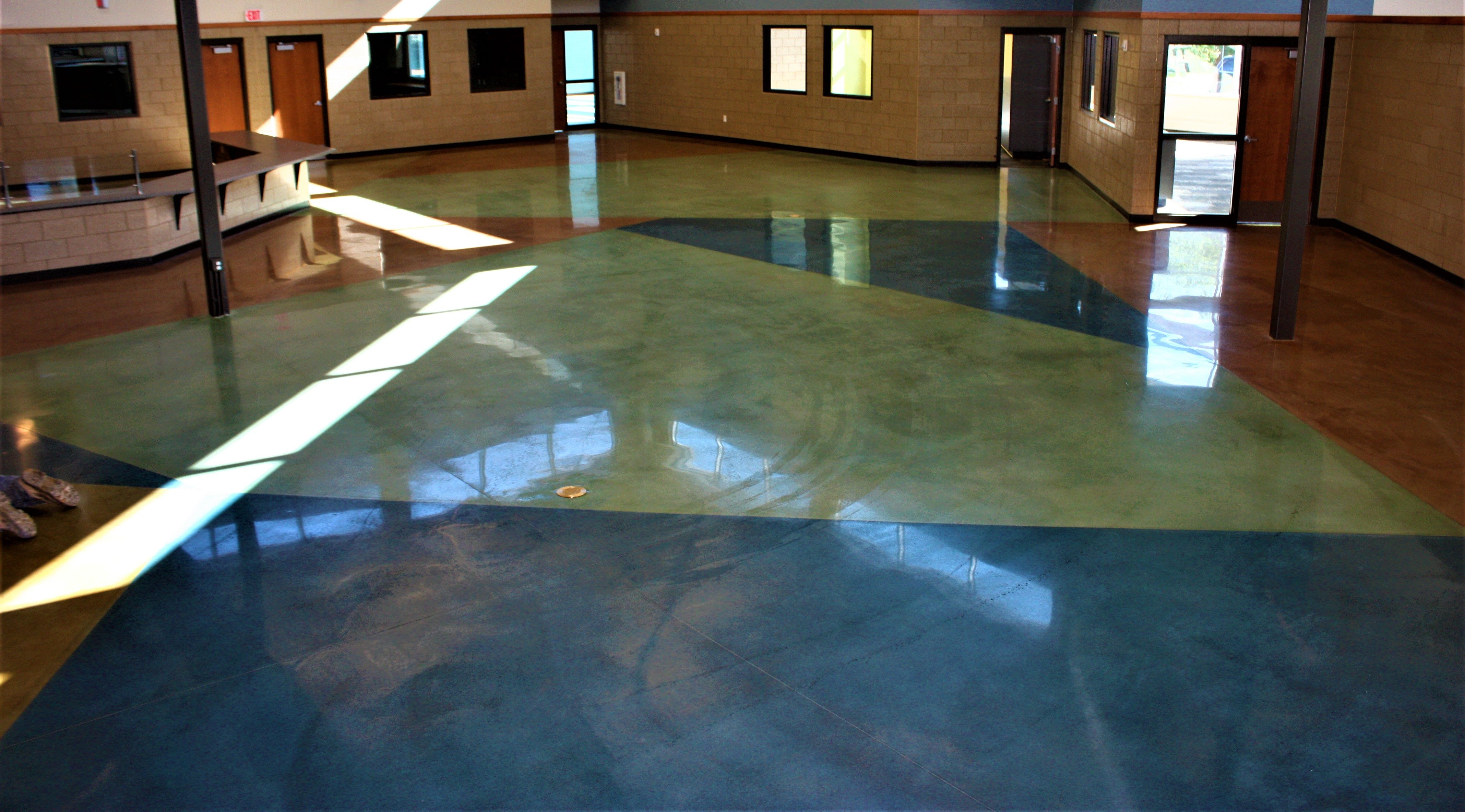 Lobby entryway flooring example